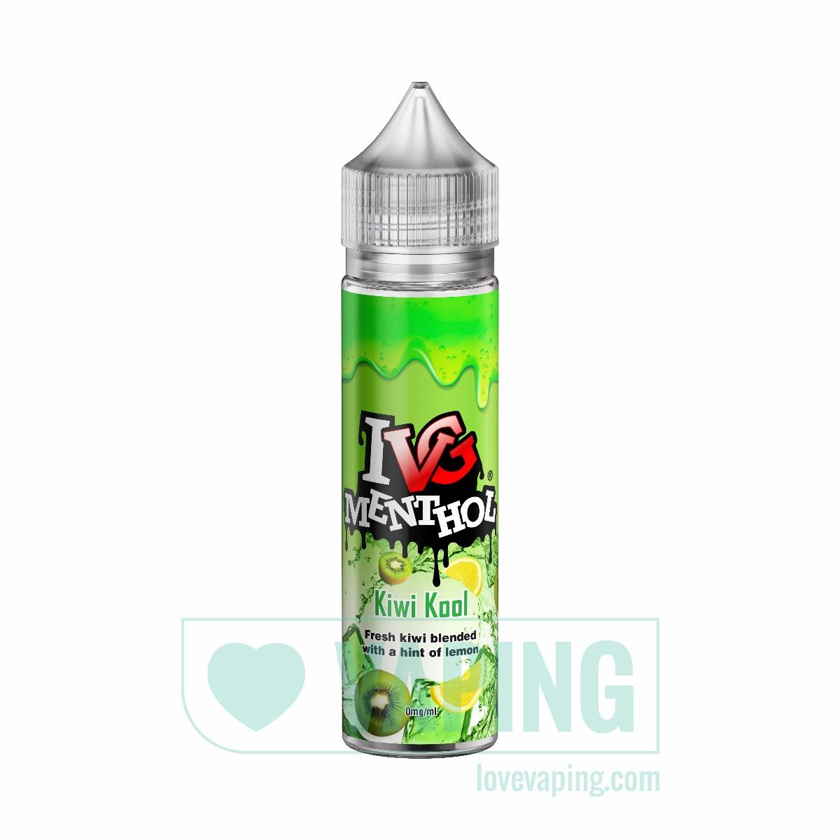 Kiwi Kool Short Fill eLiquid by IVG Menthol