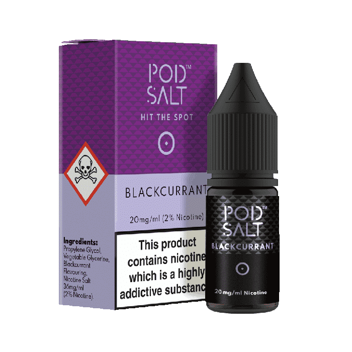 Blackcurrant E-liquid by Pod Salt