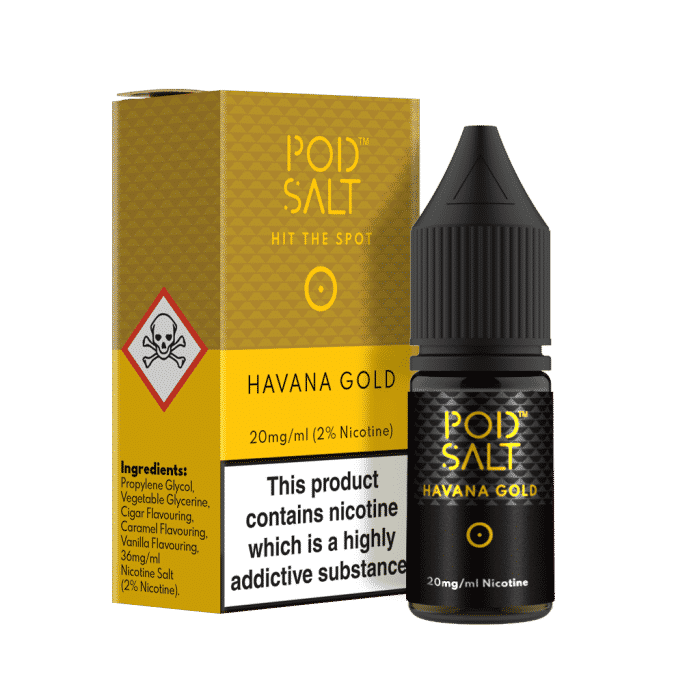 Havana Gold E-liquid by Pod Salt