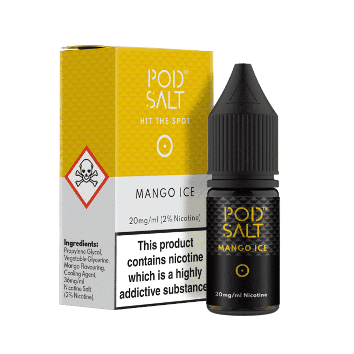 Mango Ice E-liquid by Pod Salt