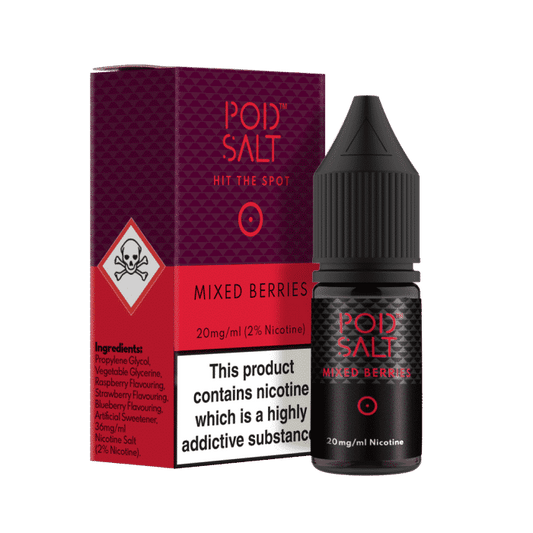 Mixed Berries E-liquid by Pod Salt