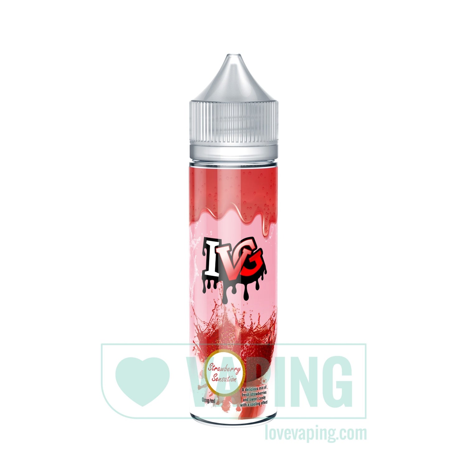 Strawberry Sensation 50ml Short Fill eLiquid by IVG